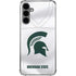 Michigan State University White Jersey Galaxy S24 Plus Clear Case